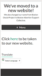 Mobile Screenshot of bostondoulaproject.org